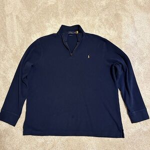 Polo Ralph Lauren navy blue sweatshirt